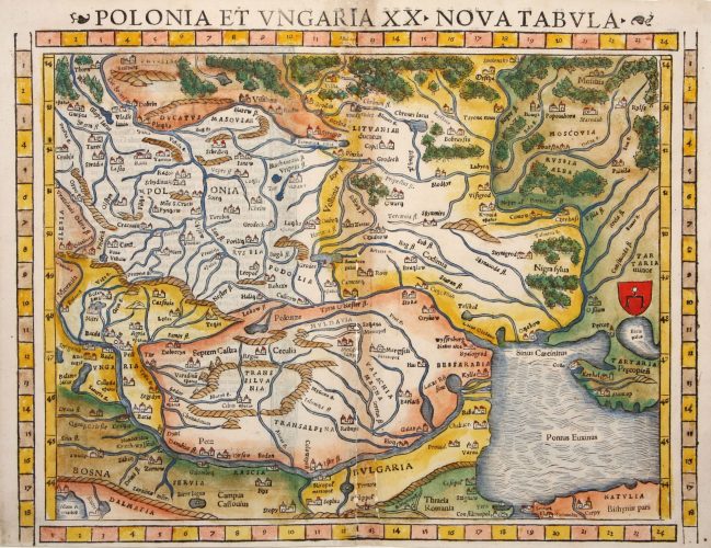 "POLONIA ET VNGARIA XX NOVA TABVLA"