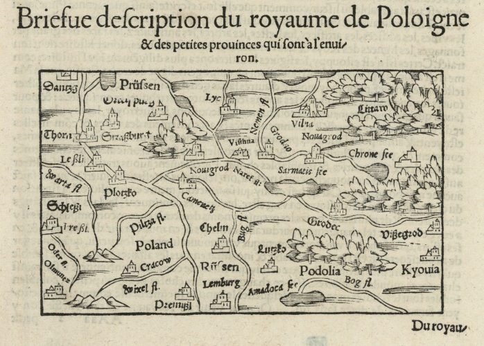 "Briesue description du royaume de Pologne"