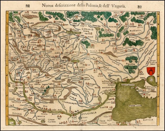 "Nuoua descrizzione della Polonia, & dell' Vngaria"