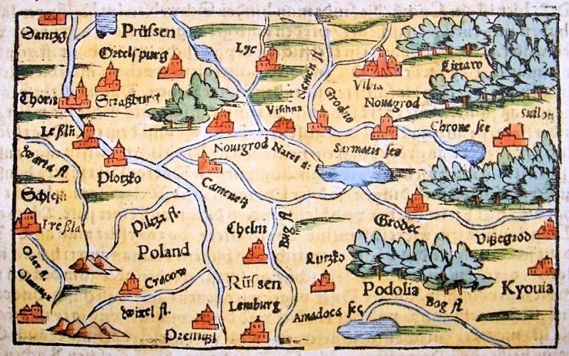 "Das vierdt buch". Poland (detail)