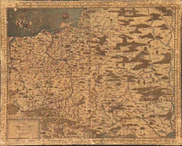 "Poloniae, Litvaniae, Rvssiae, Prvssiae, Masoviae et Scepvsij chorographia"