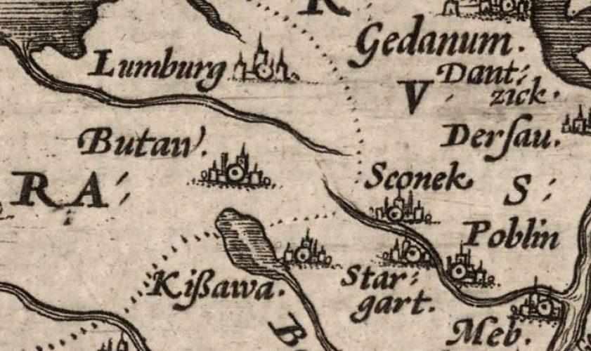 “POLONIAE "finitimarumque locorum descriptio” (detail)