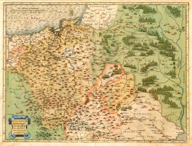 "POLONIAE finitimarumque locorum descriptio"