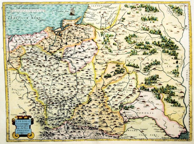 "POLONIAE finitimarumque locorum descriptio"