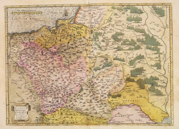 "POLONIAE finitimarumque locorum descriptio"