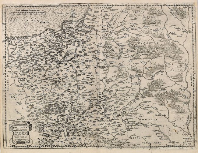 "POLONIAE finitimarumque locorum descriptio"