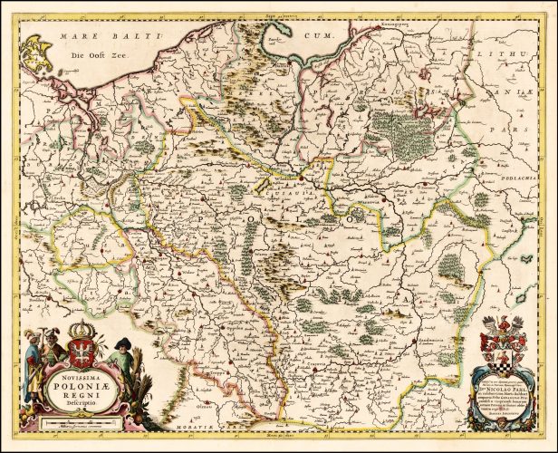 "NOVISSIMA POLONIÆ REGNI DESCRIPTIO."