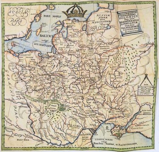 "Nova Descriptio Totius Regni POLONICI Nec non. Magni Ducatus LITHUANIÆ..."