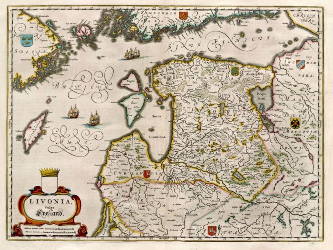 "LIVONIA Vulgo Lyefland,"