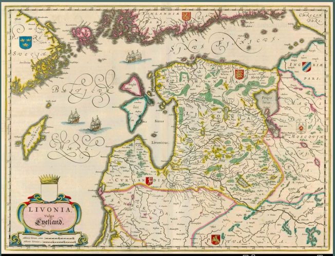 "LIVONIA Vulgo Lyefland,"