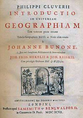 "Introductio in universam geographiam..,"