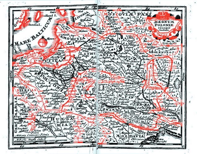 "REGNUM POLONIÆ ejusque  confinia"