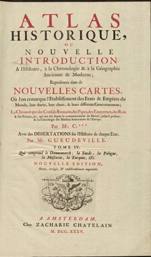 4th Edition: 1735, published by Zacharie Châtelain