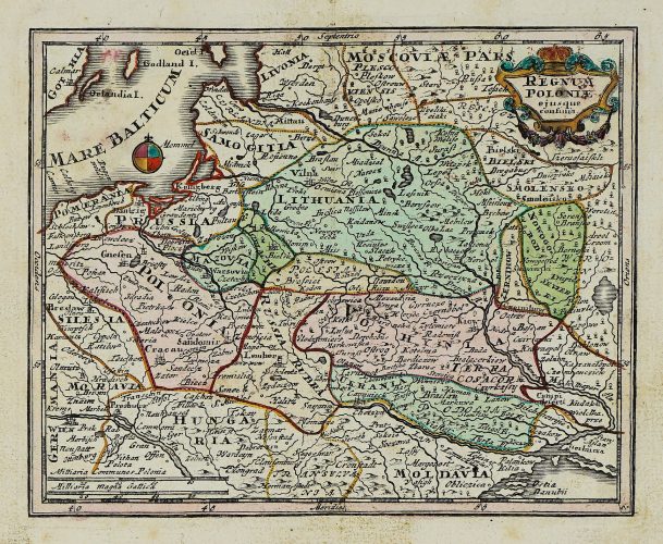 "REGNUM POLONIÆ ejusque  confinia"