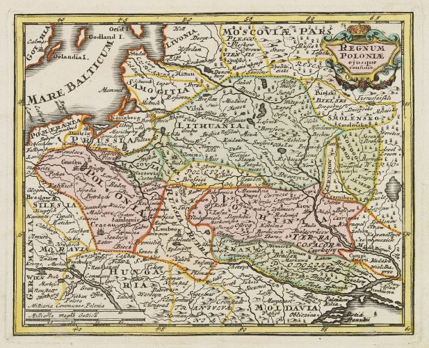 "REGNUM POLONIÆ ejusque  confinia"