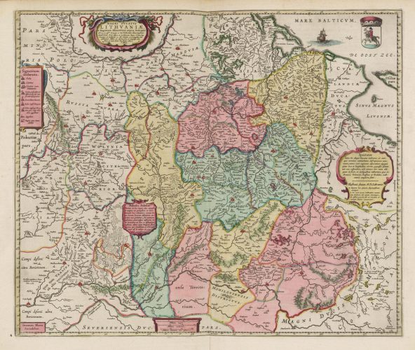 "Magni Dvcatvs Lithvaniæ et Regionum Adiacentium exacta Descriptio...,"