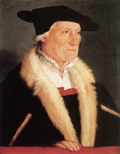 Portrait of the Cosmographer Sebastien Muenster