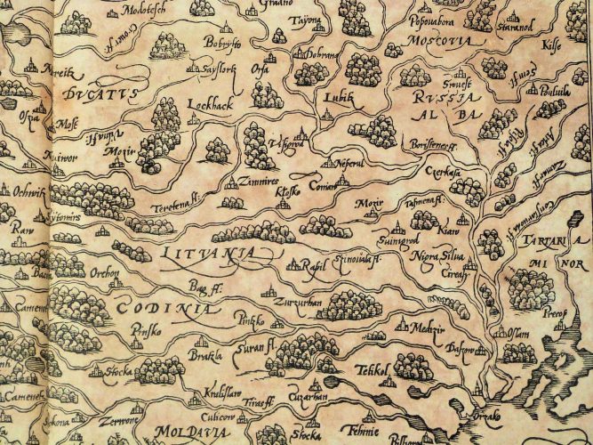 "Landtafel des Ungerlands / Polands / Reussen / Littaw / Walachey und Bulgarey,"